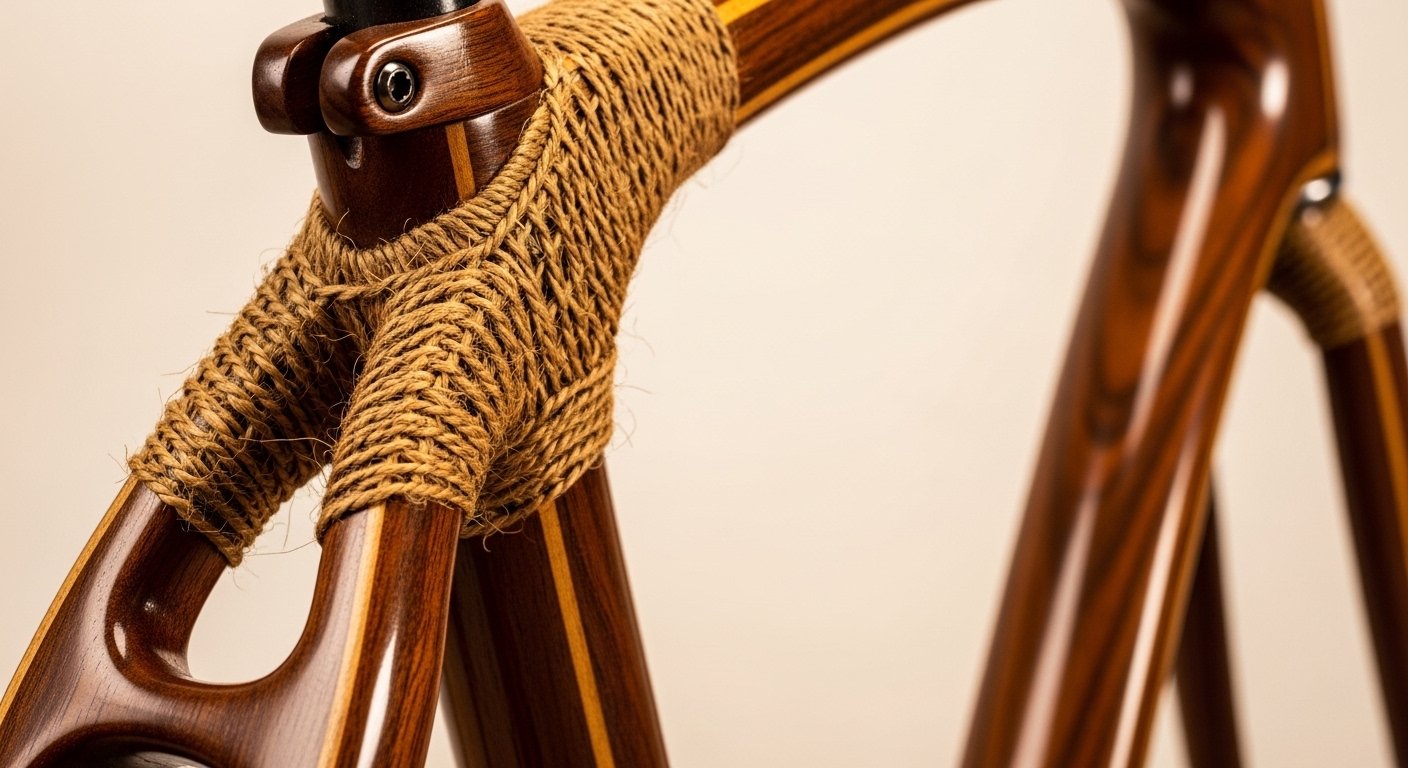 Wood + Hemp Bicycle sustainable design